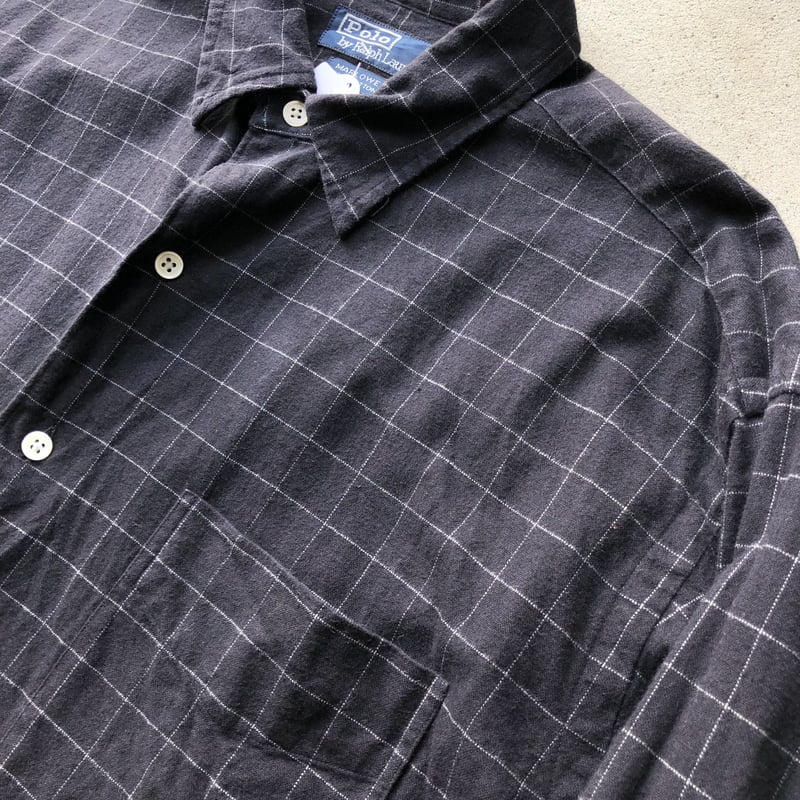 Ralph Lauren チェックシャツ〝MARLOWE〟ポニーマーク無し Ralph Lauren チェックシャツ〝MARLOWE〟ポニーマーク無し
