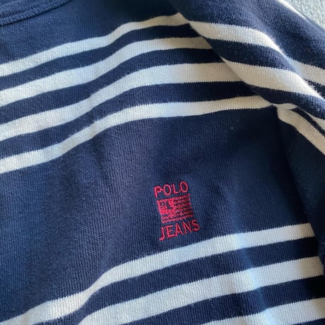 POLO JEANS CO.ボーダーロンT