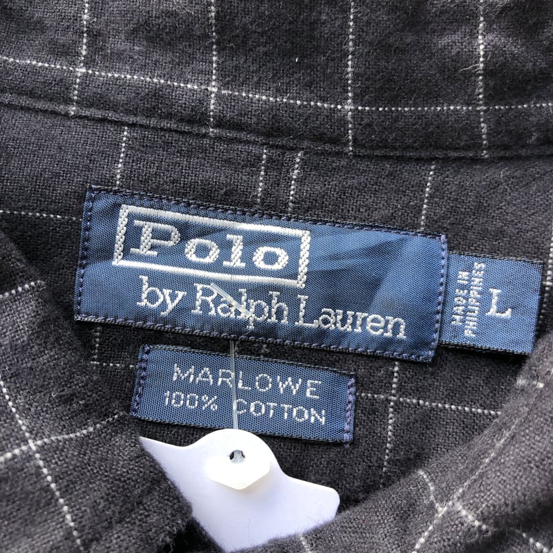 Ralph Lauren チェックシャツ〝MARLOWE〟ポニーマーク無し | CUSTOM 
