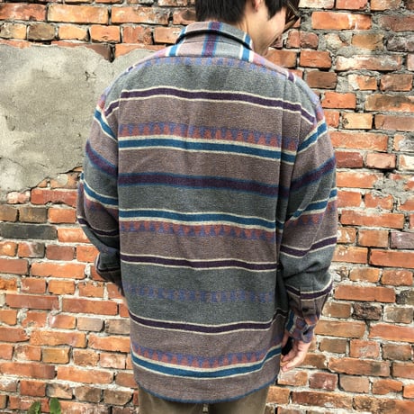 POLO by RALPH LAUREN ネイティブ調シャツ