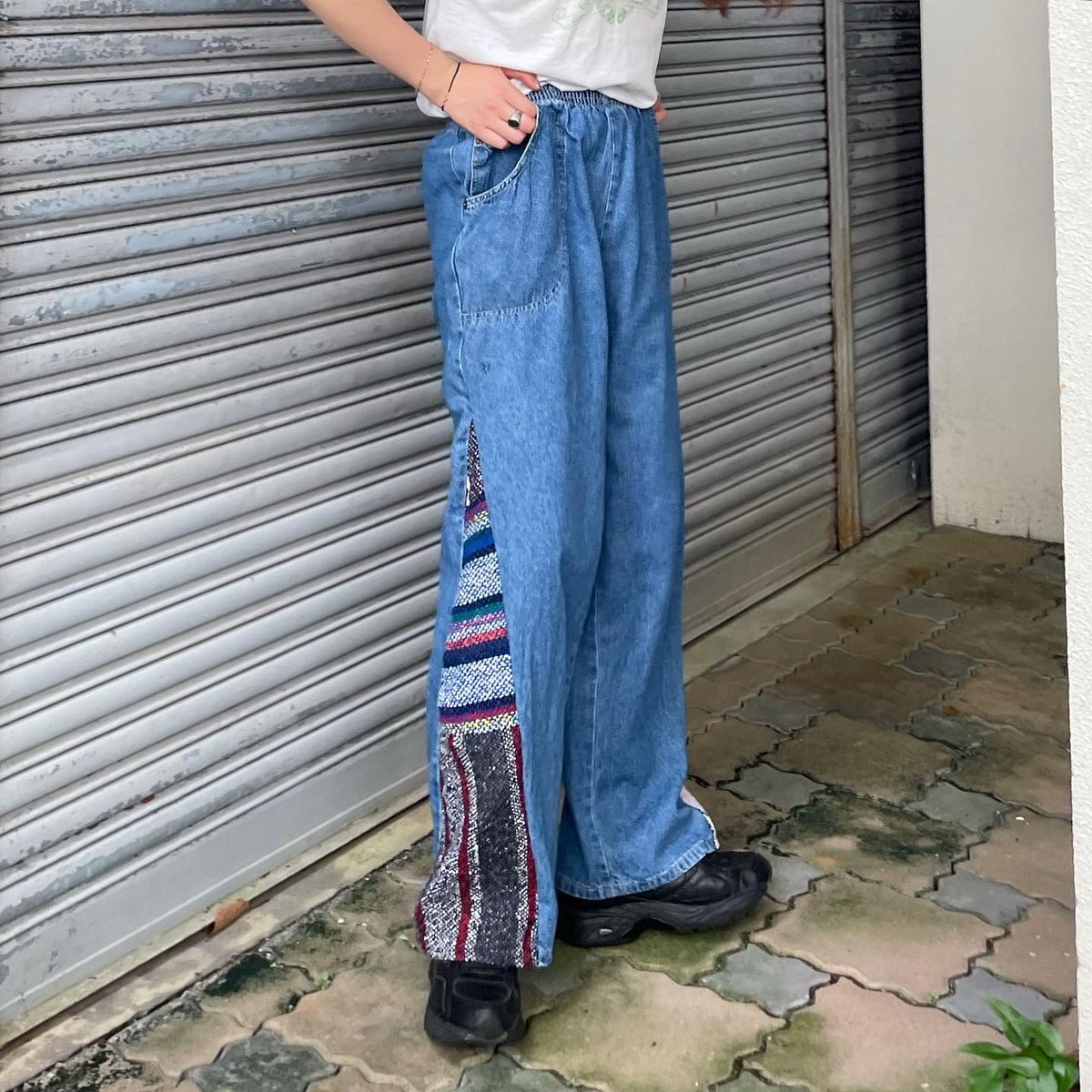 デニムリメイク　オーダー デニムリメイクバッグ オーダー トートバッグ mayunayumi 通販