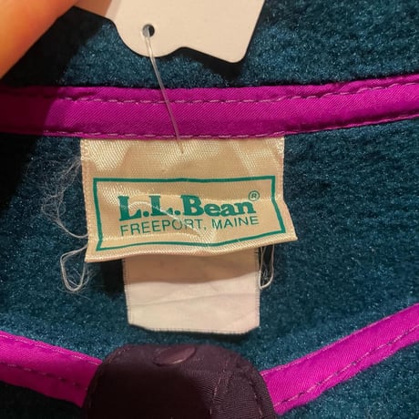 L.L.Bean スナップフリースプルオーバー