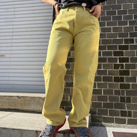 Levi's 501 イエローデニム(W34 L30)