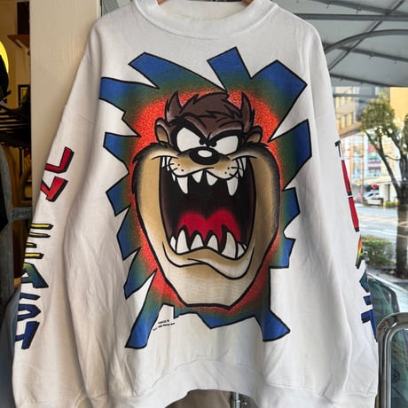 90's Looney Tunes〝Taz〟キャラスウェット