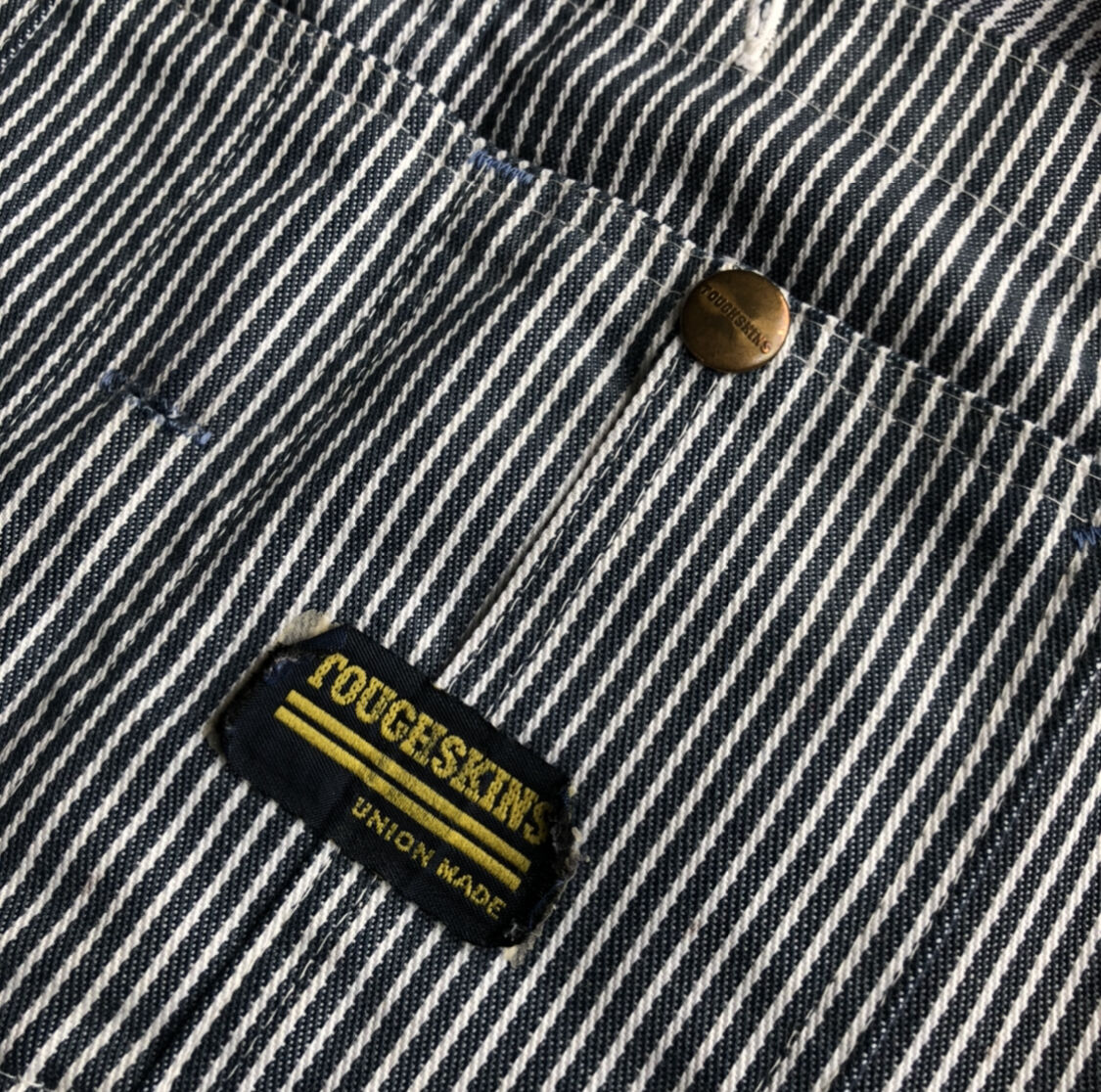 Sears TOUGHSKINSヒッコリーオーバーオール | CUSTOM FEVER