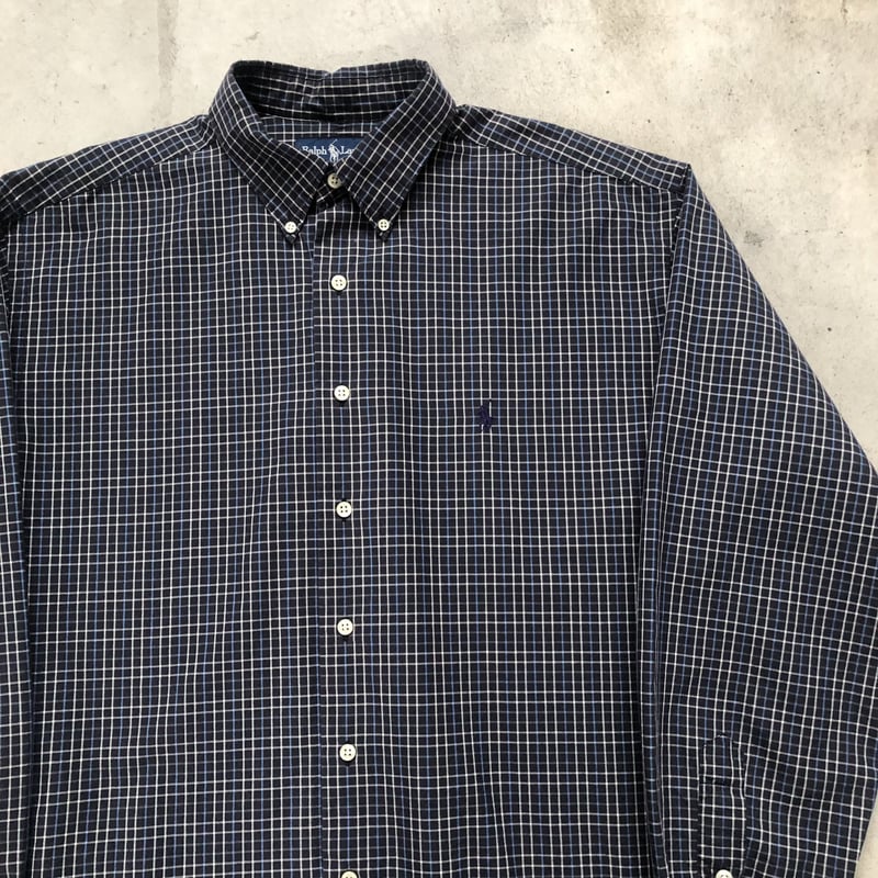 Ralph Lauren チェックシャツ〝MCMEEL〟L | CUSTOM FEVER