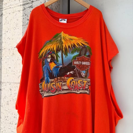HARLEY-DAVIDSON カットオフノースリーブTシャツ