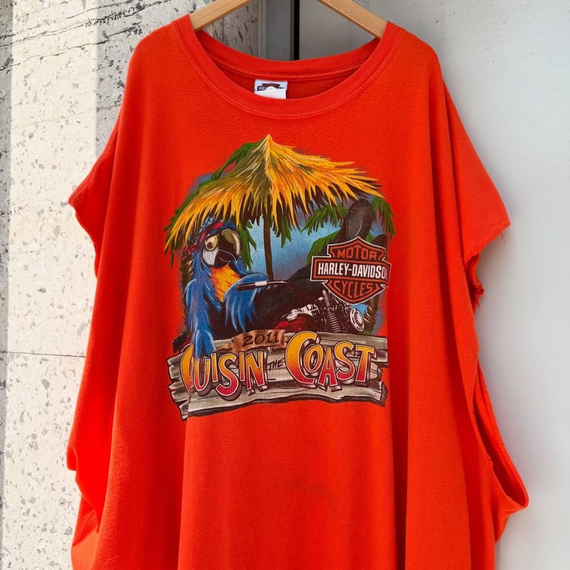 HARLEY-DAVIDSON カットオフノースリーブTシャツ | CUSTOM FEVER