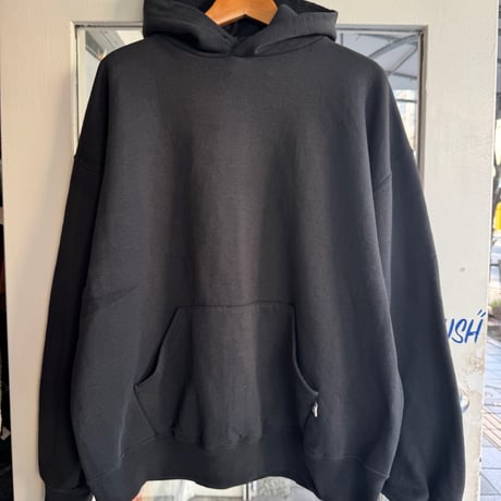 90's USA製RUSSELL無地フーディ XL
