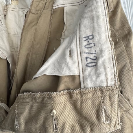 Vintage U.S.ARMY M-45 Chino Trousers  W33×L29