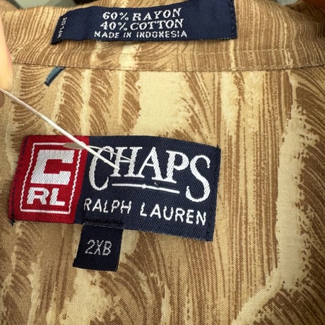 CHAPS ハワイアンシャツ  2XB