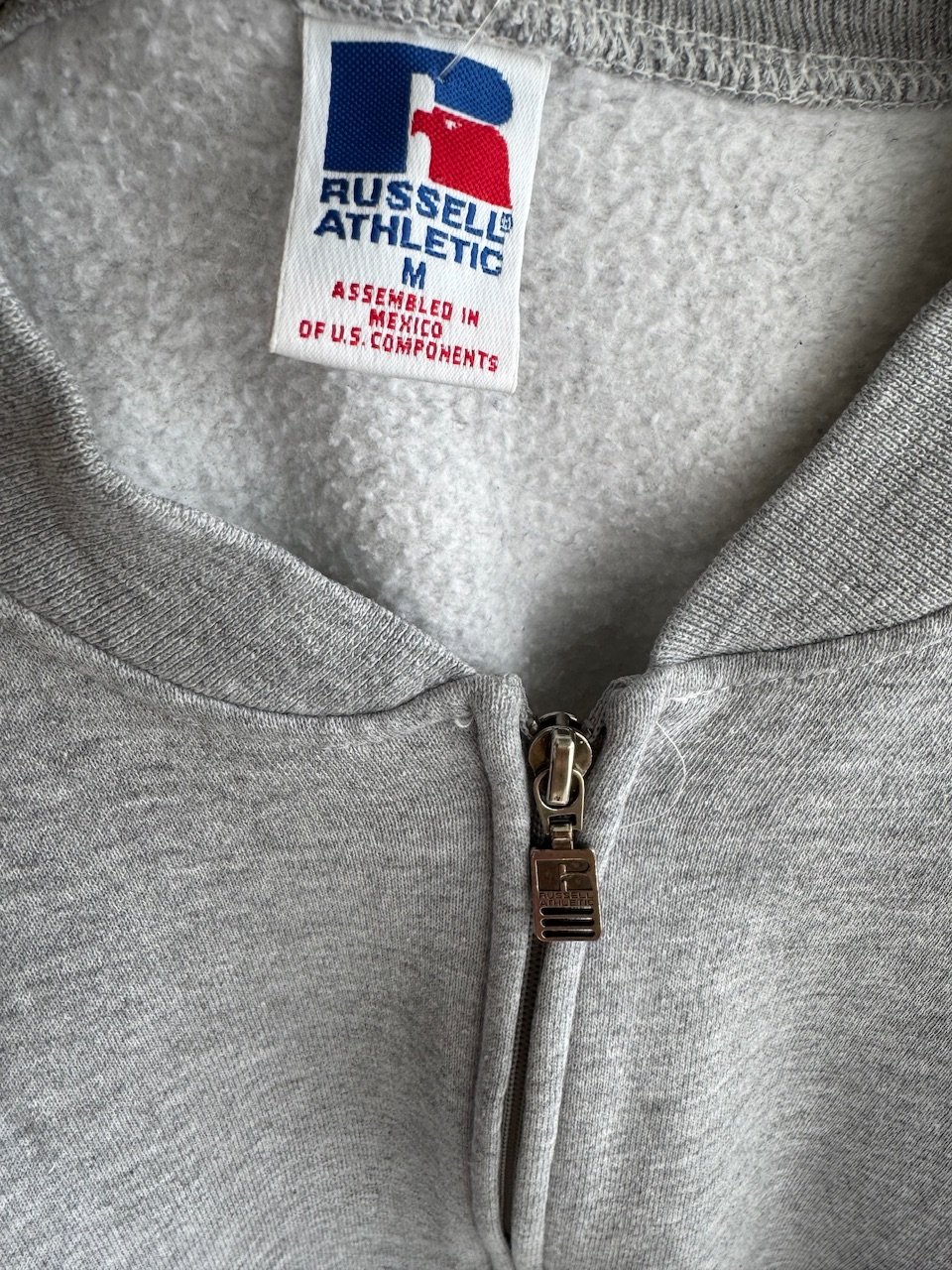 00's RUSSELL フルジップスウェットカーディガン | CUSTOM FEVER