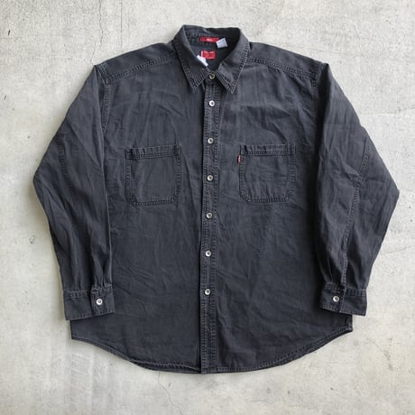 Levi's デニムシャツ　黒 XL