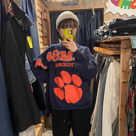 CLEMSON tigersスウェット