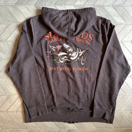 Harley-Davidson 薄手ジップパーカー