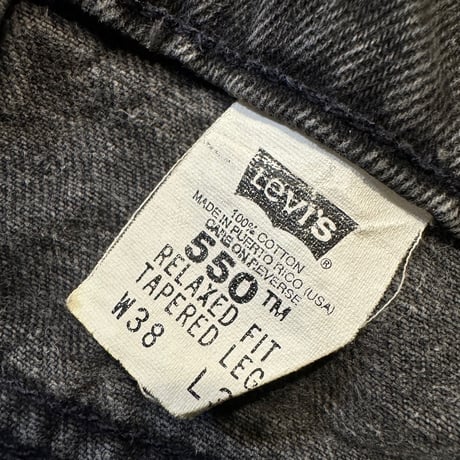 90's Levi's550 W38×L30
