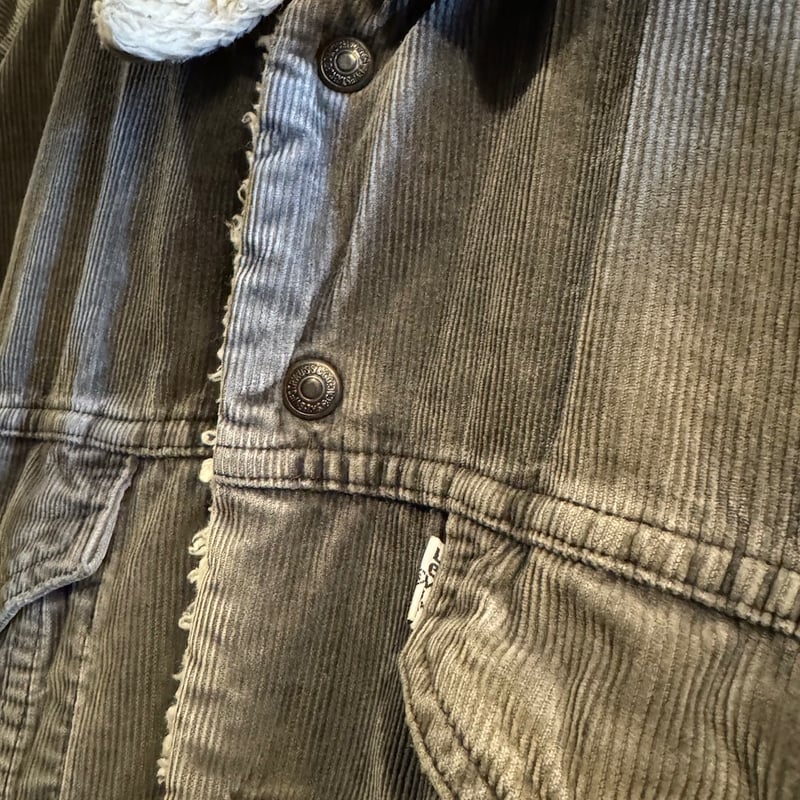 ユーロLevi's 71500 コーデュロイボアジャケット L | CUSTOM FEVER