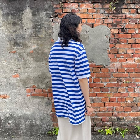 POLOボーダーポロシャツ