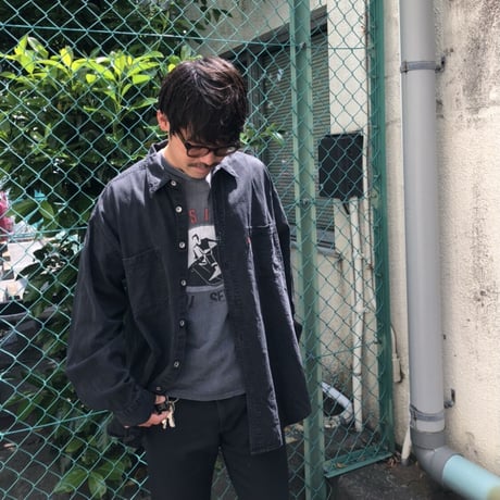 Levi's デニムシャツ　黒 XL