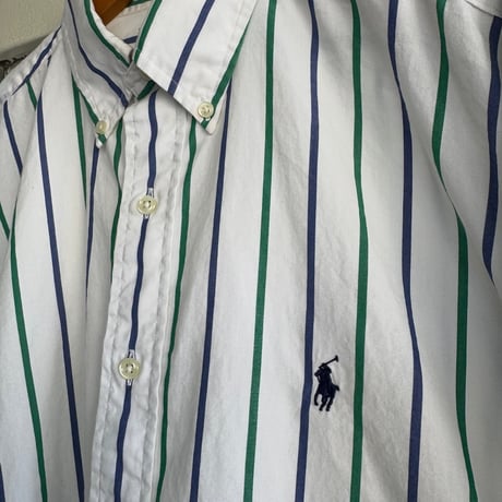 Ralph Lauren ストライプシャツ BLAKE M