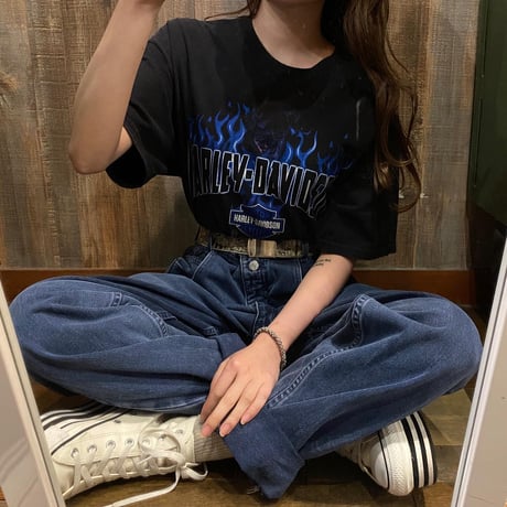 ハーレーダビッドソン両面プリントTシャツ
