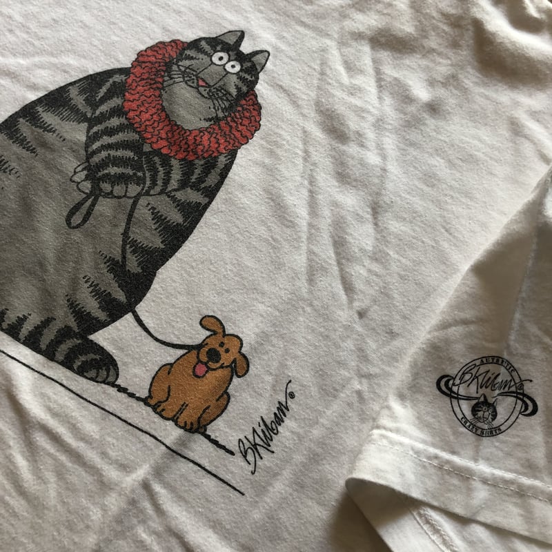 Kliban cat Tシャツ〝WITH DOG〟 | CUSTOM FEVER