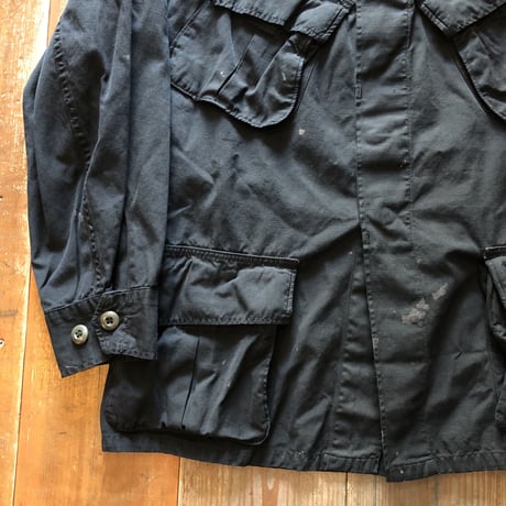 後染めブラックMilitary 60's COAT MAN'S COMBAT TROPICAL 4th type