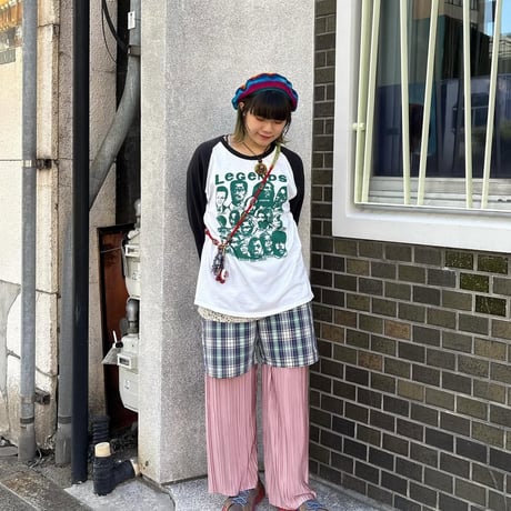 POLO チェック柄ショーツ