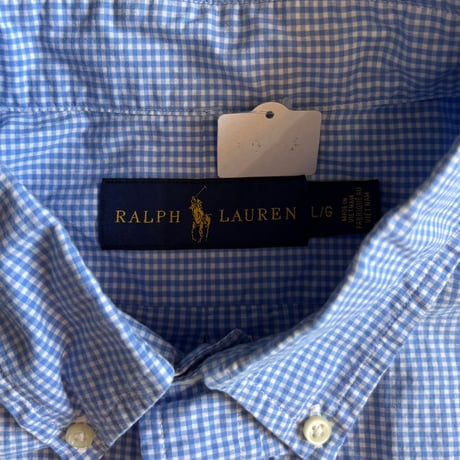 Ralph Lauren ギンガムチェック柄シャツ