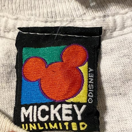 ミッキーマウス両面プリントTシャツ