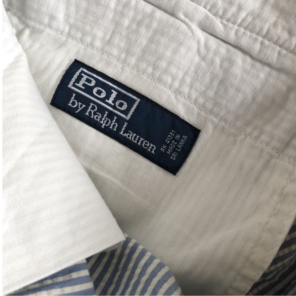 未使用Polo by Ralph Lauren シアサッカーストライプパンツ W36 未使用Polo by Ralph Lauren シアサッカーストライプパンツ W36