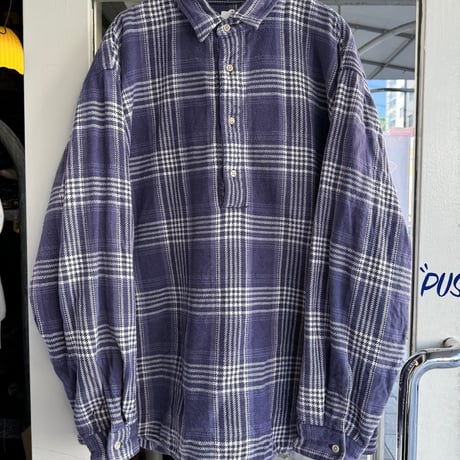 〜90's L.L.Bean 山タグ プルオーバーシャツ
