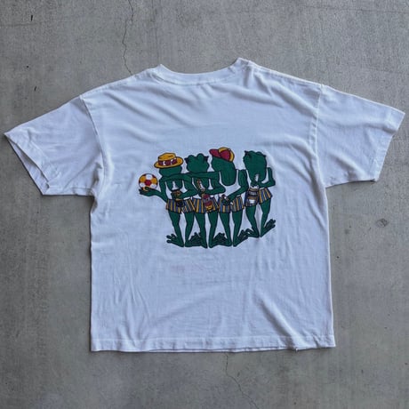 Carlos O’Brian’s カエル両面プリントTシャツ