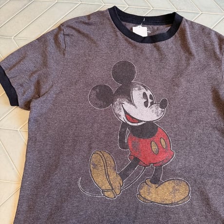 ミッキー リンガーTシャツ