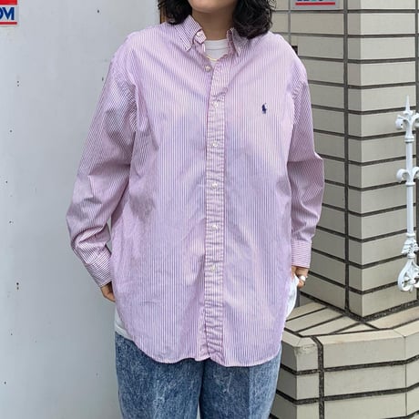 Ralph Laurenストライプシャツ