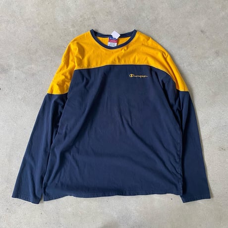 champion ツートーンロンT
