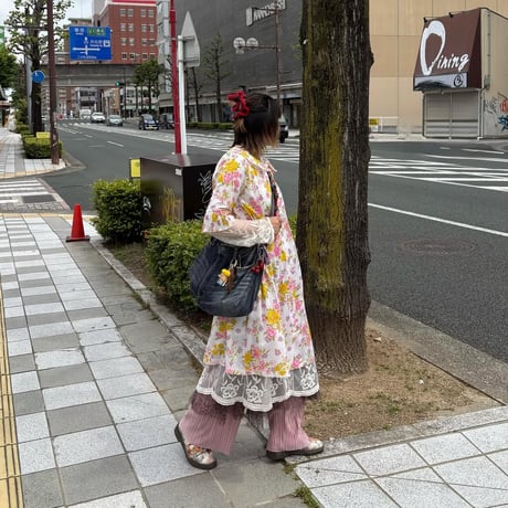 Smart Time 花柄ワンピース