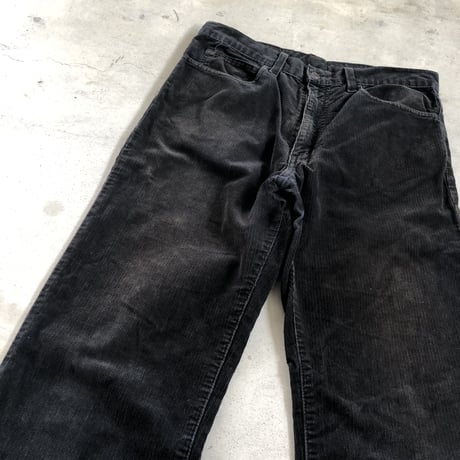 Levi'sチュニジア製コーデュロイパンツ ブラック
