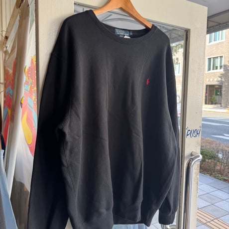 POLO ワンポイントスウェット L