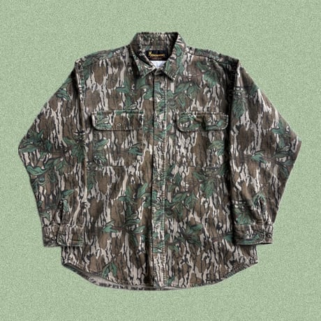 BROWNING リアルツリーカモ柄ネルシャツ