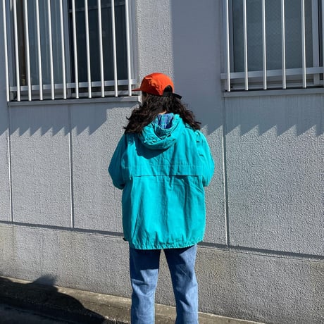 コットンアノラックパーカー