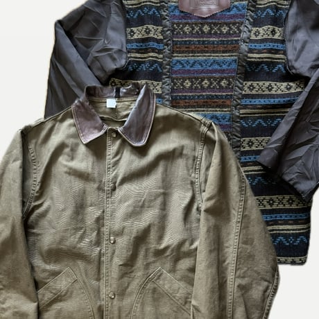 USA製 80's Woolrich ライナー付きフィールドジャケット S