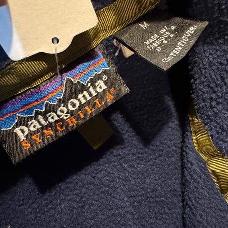 USA製90's PATAGONIA フルジップフリースジャケット M