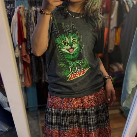 Mountain Dew 猫Tシャツ