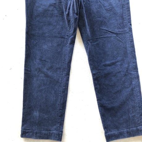 POLO RALPHLAUREN 太畝コーデュロイパンツW30×L30  ネイビー