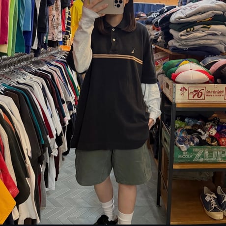 NAUTICA デザインポロシャツ
