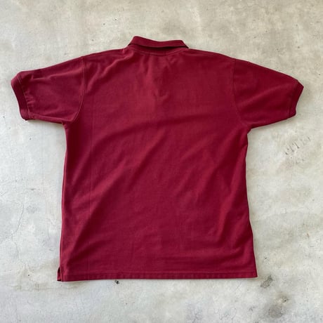 90s POLOワンポイント刺繍ポロシャツ