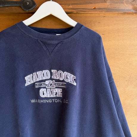 Hard Rock cafe 刺繍スウェット