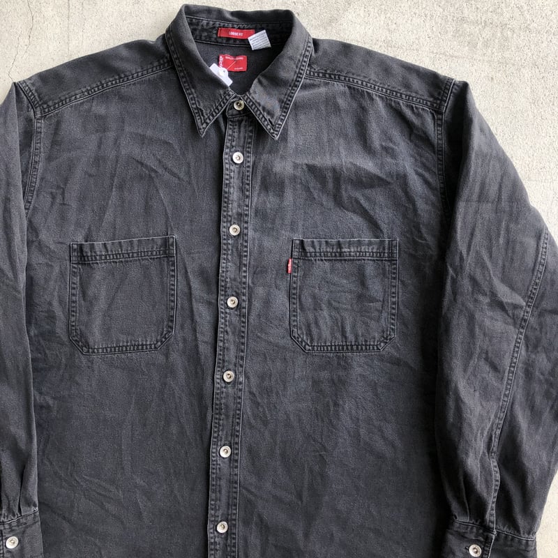 Levi's デニムシャツ 黒 XL | CUSTOM FEVER