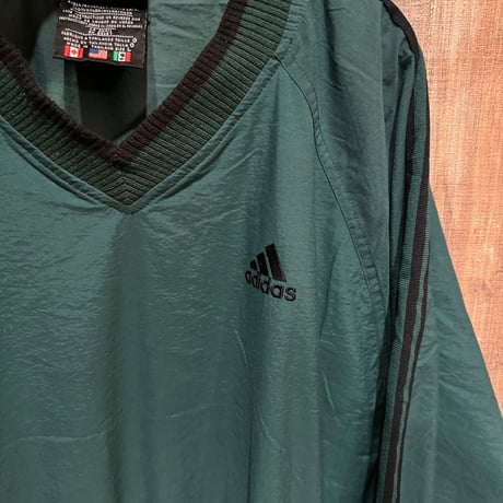 90's adidasＶネックプルオーバー